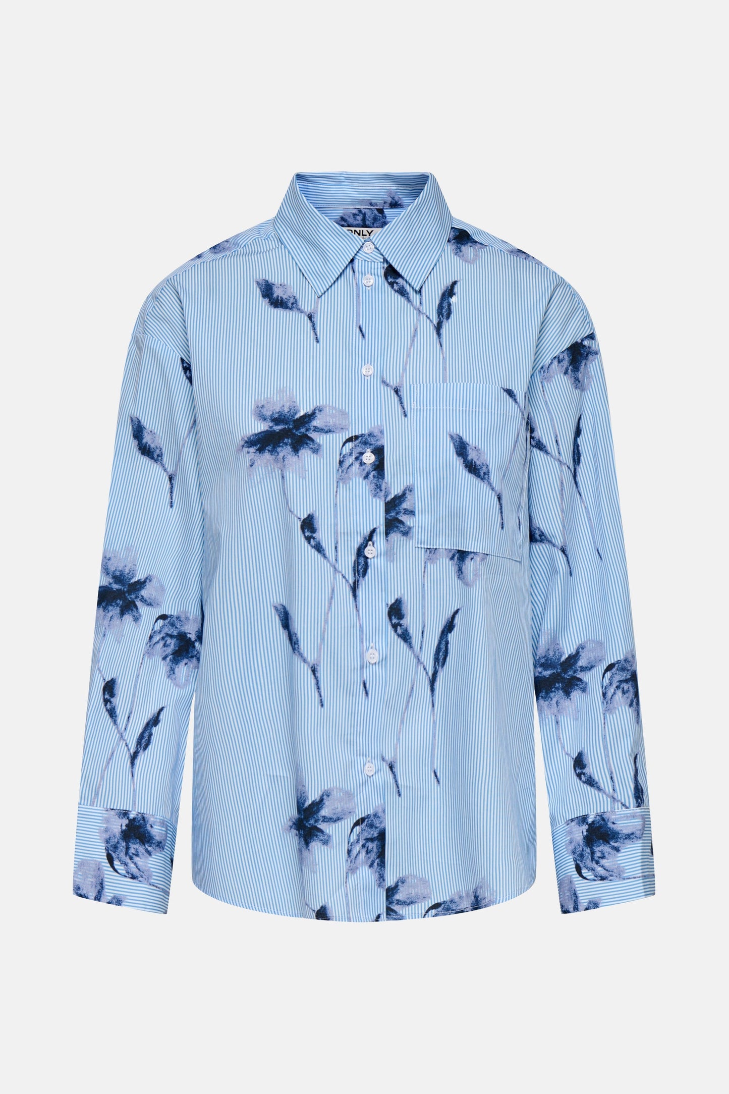 Lange Mouwen Overhemd - Blauw