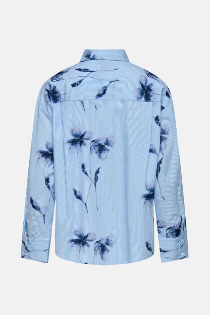 Lange Mouwen Overhemd - Blauw