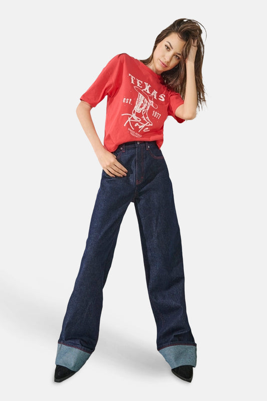 Jeans wijd donkerblauwe denim - ONLY®