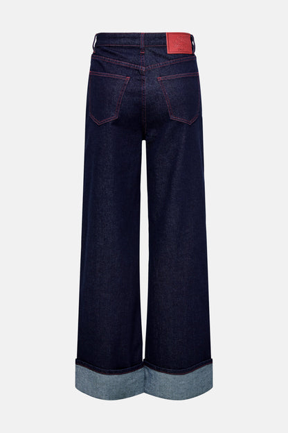 Jeans wijd donkerblauwe denim - ONLY®