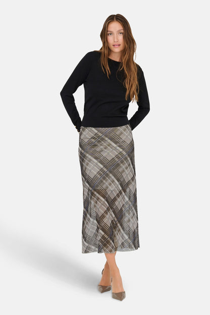 Multicolor Lange Rok
