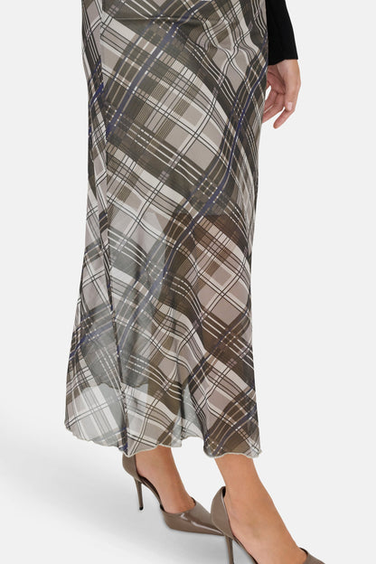 Multicolor Lange Rok