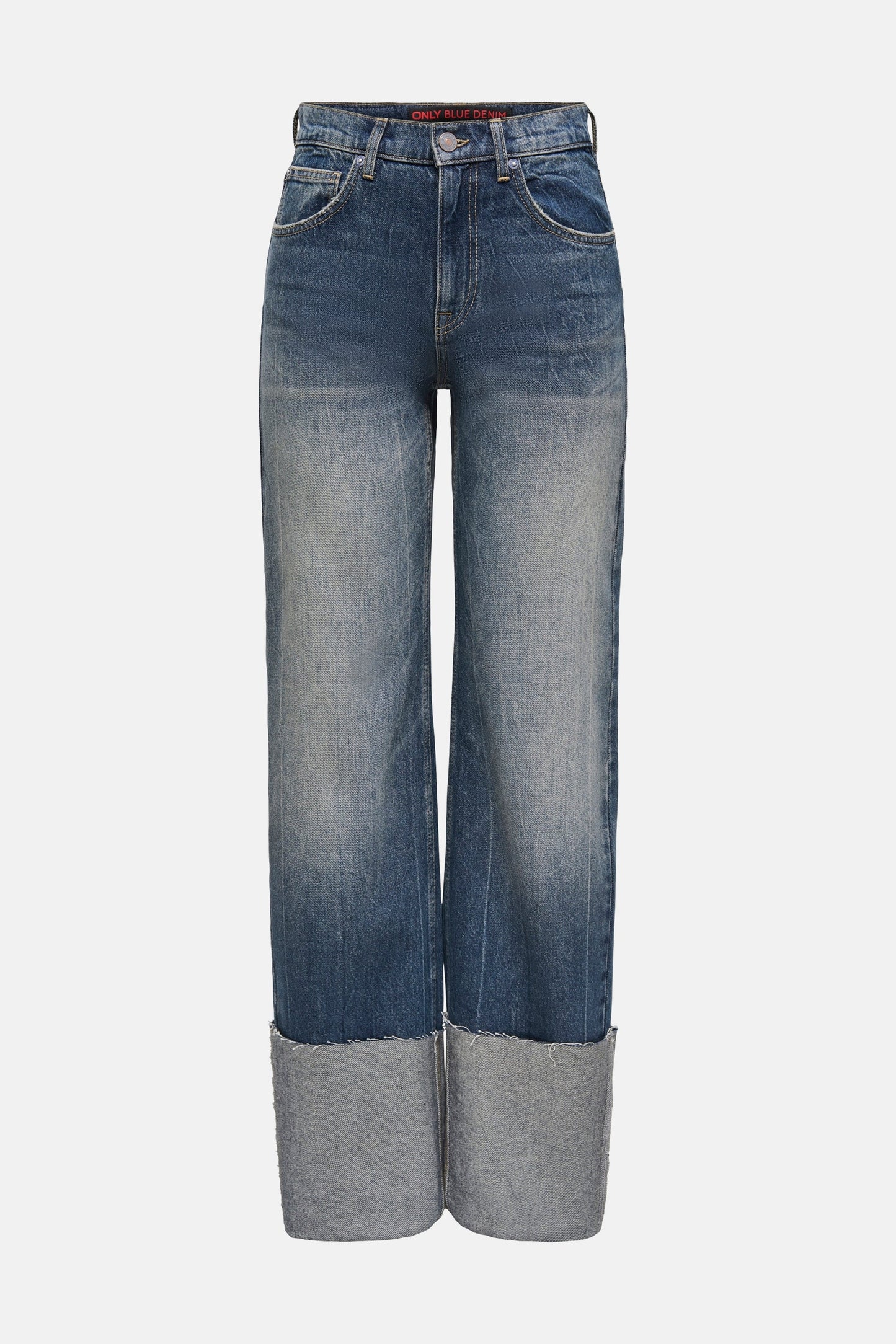 Jeans wijd mid blue denim - ONLY®