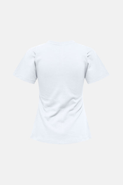 ONLY® Korte Mouwen Top in Wit