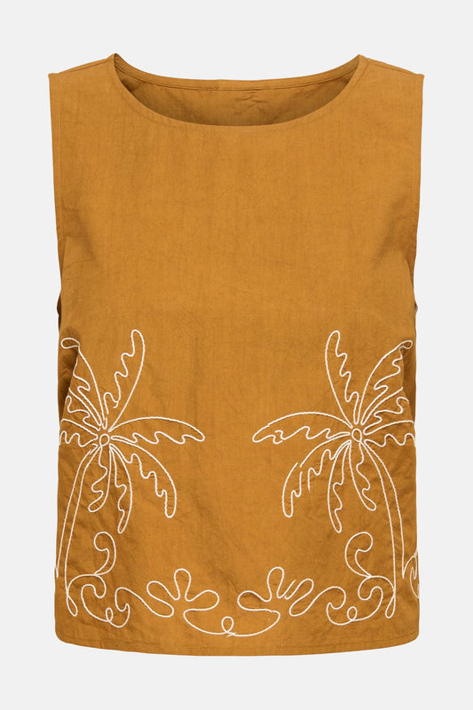 Brown Blouse