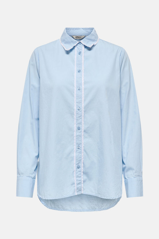 Hemd (lange mouwen) blauw - ONLY®