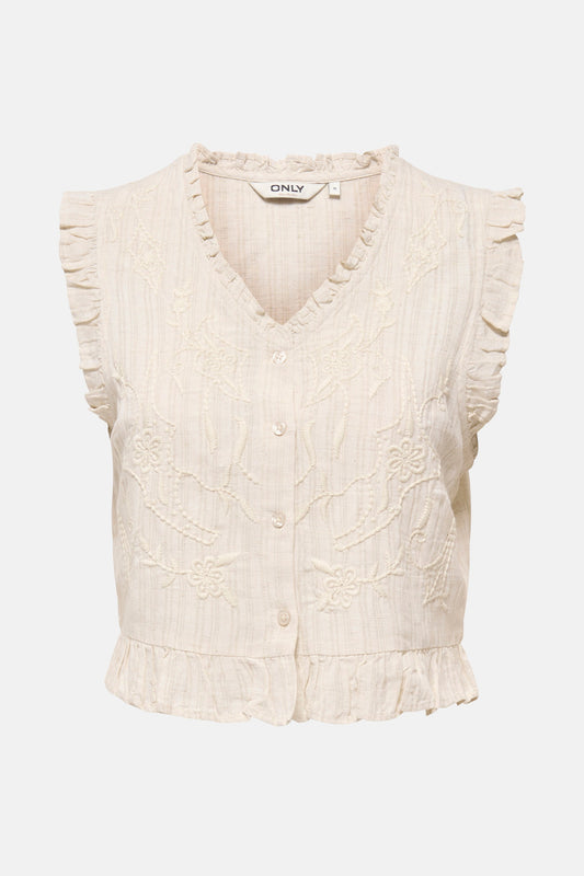 Beige Blouse