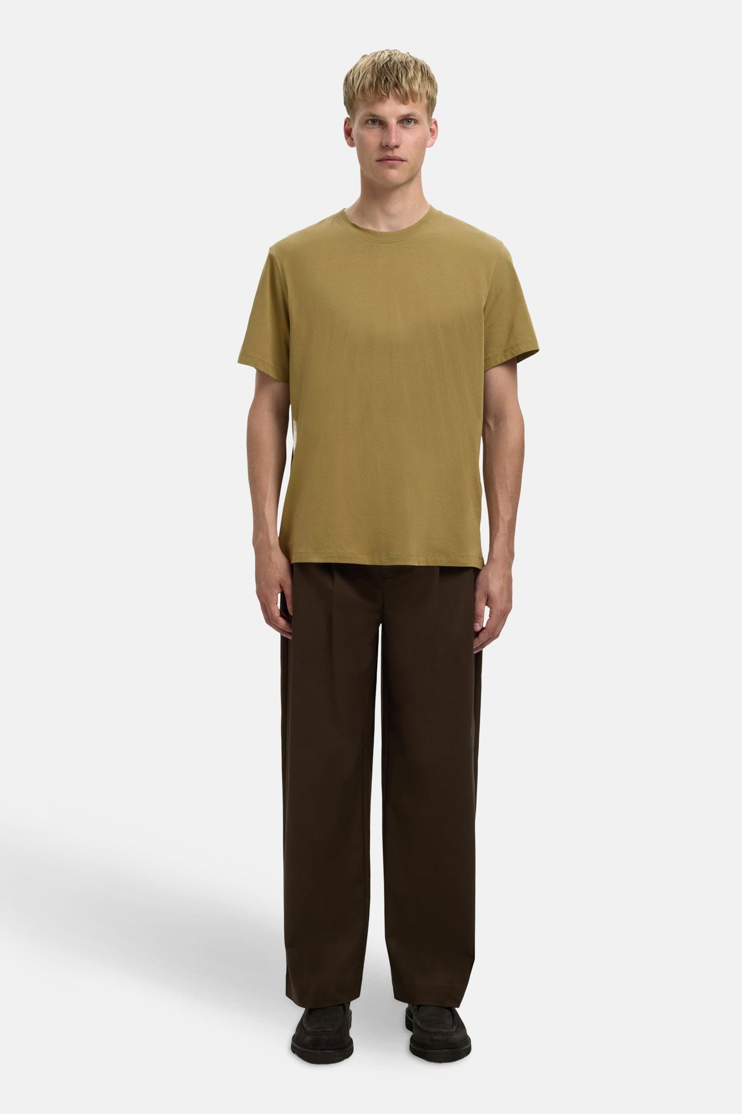 Groene Korte Mouwen T-shirt - GSELECTEERD