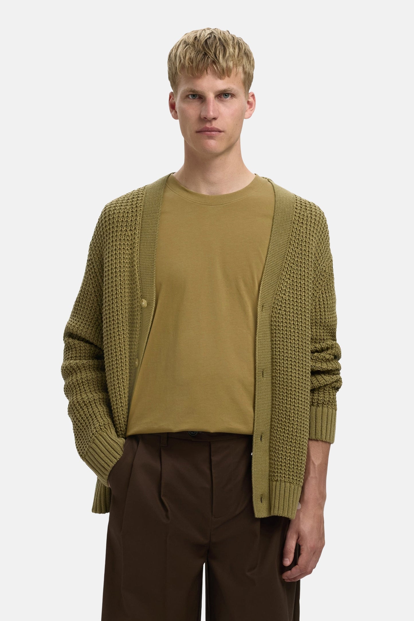 Groene Korte Mouwen T-shirt - GSELECTEERD