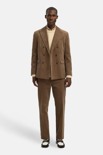 Hemd (lange mouwen) bruin - SELECTED