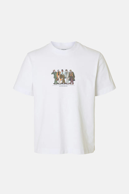 Witte Korte Mouwen T-shirt