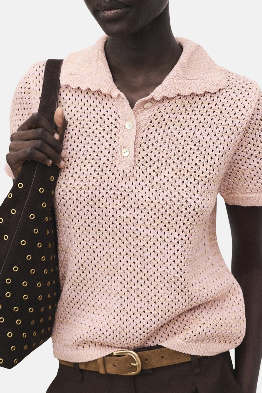 Korte Mouwen Polo - Roze
