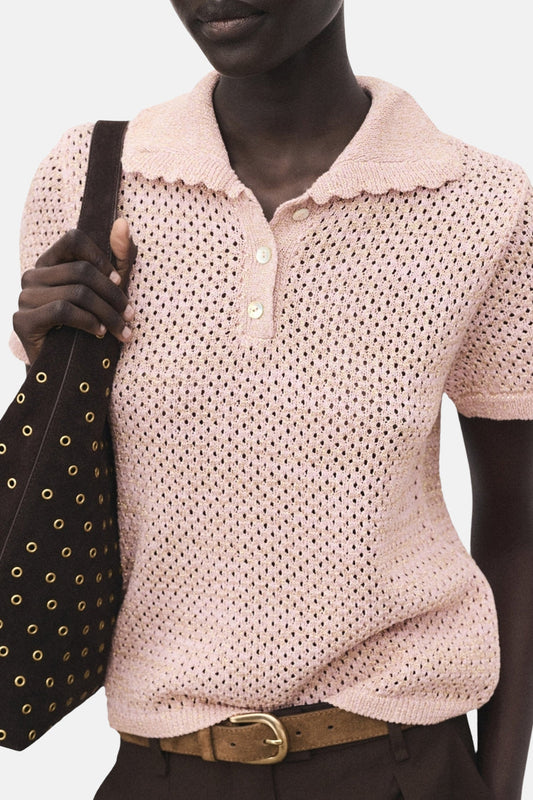 Korte Mouwen Polo - Roze