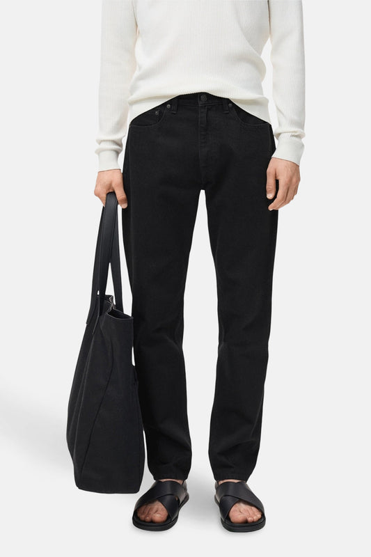 Rechte jeans donkergrijze denim - MANGO