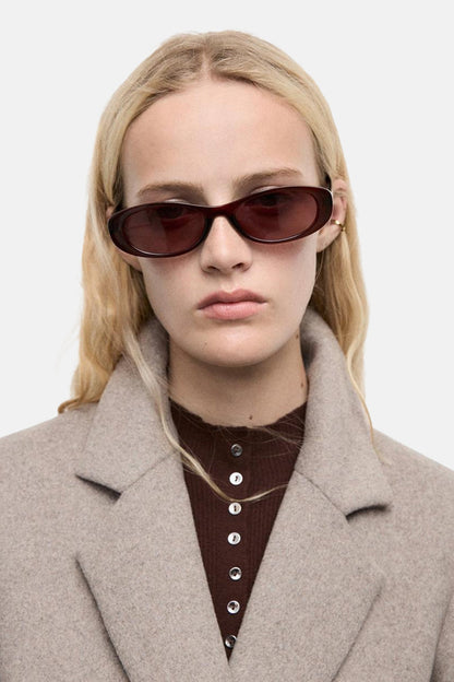 Lange jas beige - MANGO