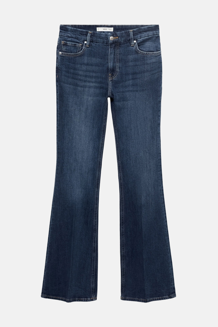 Flared jeans donkerblauwe denim - MANGO