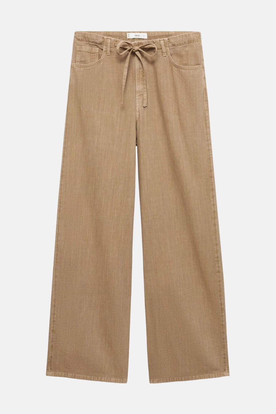 Beige Gekleurde Jeans