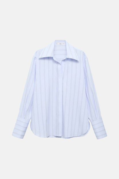Lange Mouwen Shirt - Blauw