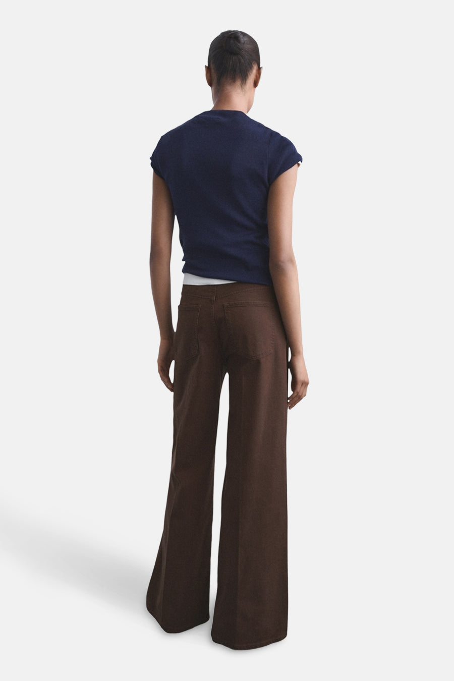 Bruine Gekleurde Jeans