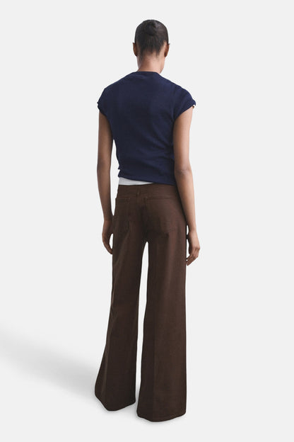 Bruine Gekleurde Jeans