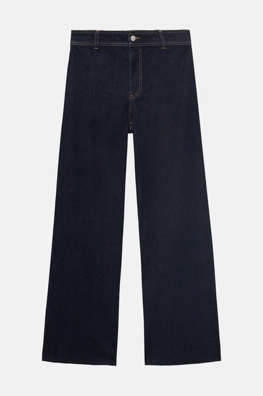 CATHERIN - Donkerblauwe Denim Jeans