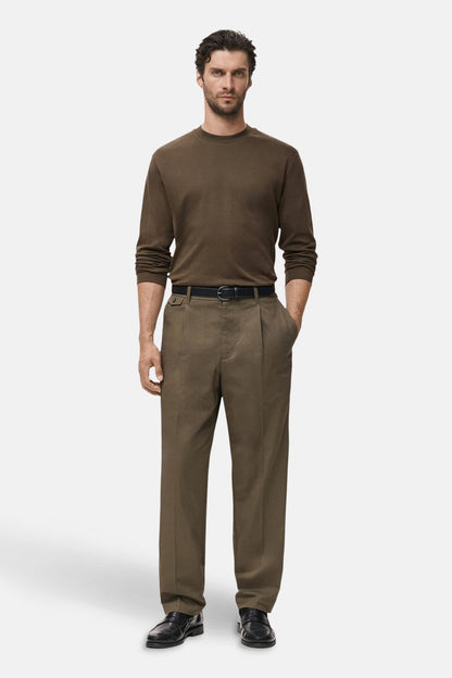 T-shirt (lange mouwen) groen - MANGO