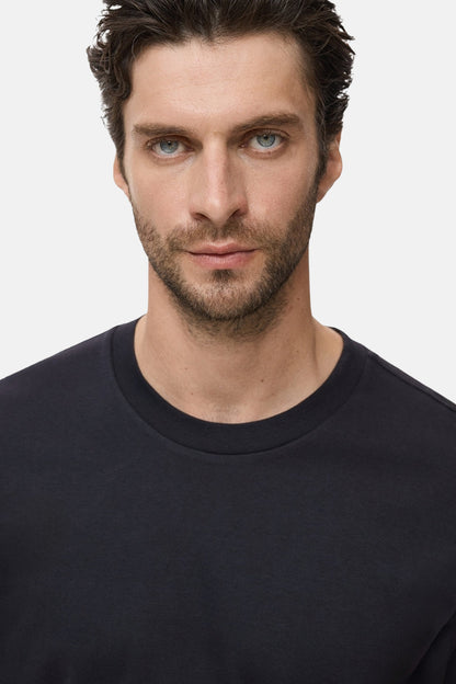 T-shirt (lange mouwen) blauw - MANGO
