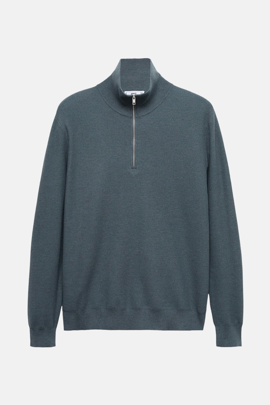 Pull met rolkraag - Blauw