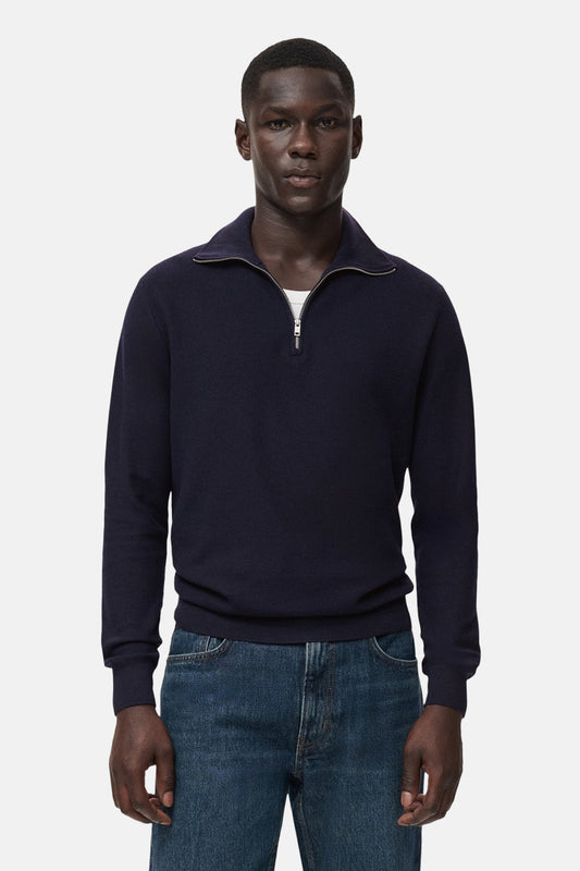 Trui met rolkraag blauw - MANGO