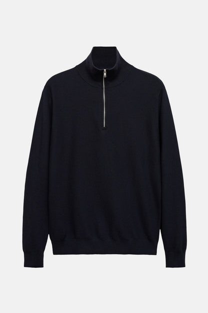 Trui met rolkraag blauw - MANGO