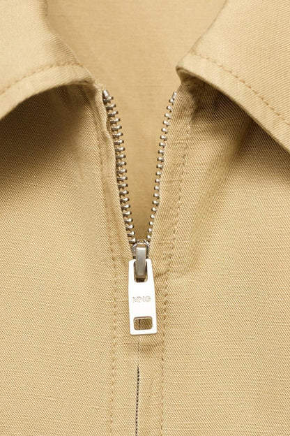 Beige Korte Jas