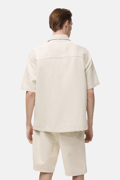 Ecru Denim Shirt
