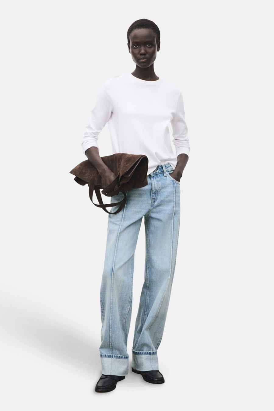 PAULA - Lichtblauwe Denim Jeans