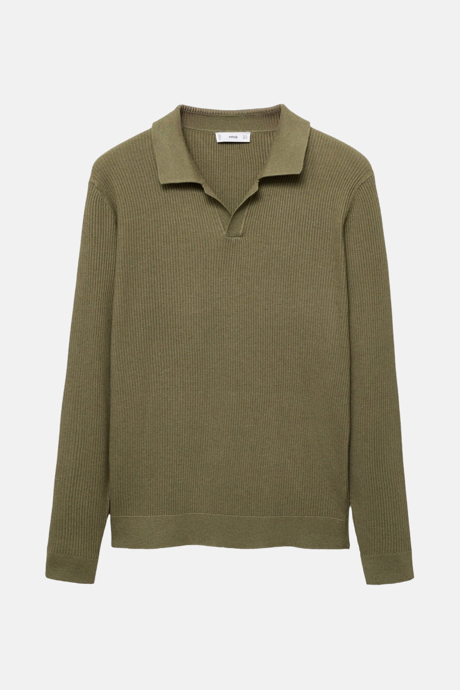 Khaki Ronde Hals Trui