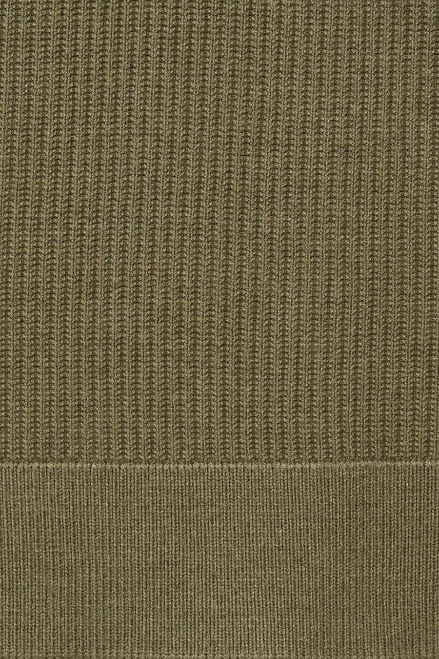 Khaki Ronde Hals Trui