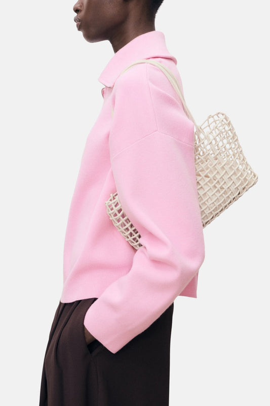 Roze Trui met Rolkraag