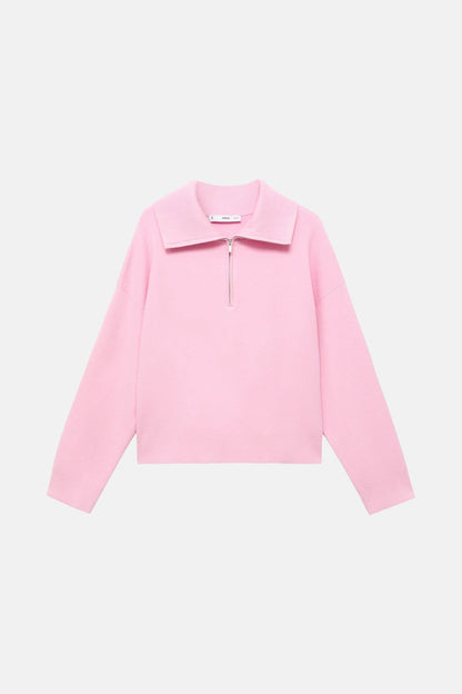 Roze Trui met Rolkraag