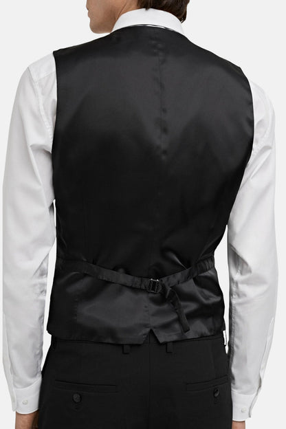 Zwart Gilet van Mango