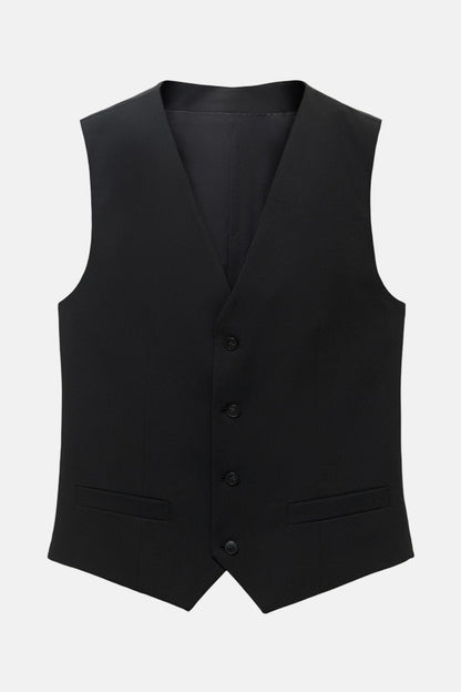 Zwart Gilet van Mango