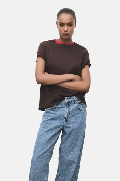 DAVINA - Lichtblauwe Denim