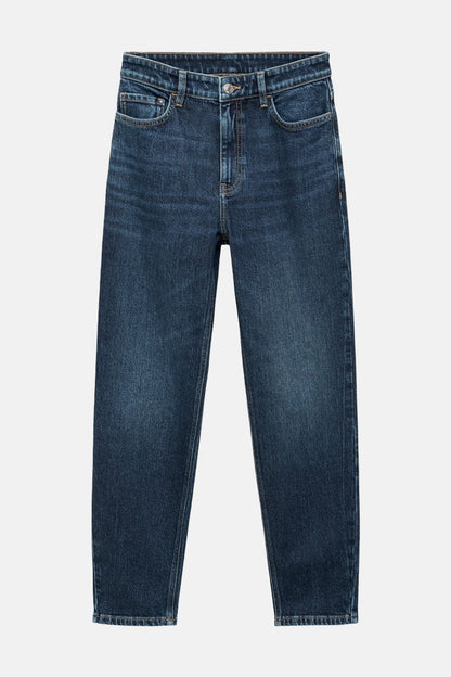 NEWMOM - Donkerblauwe Denim Jeans