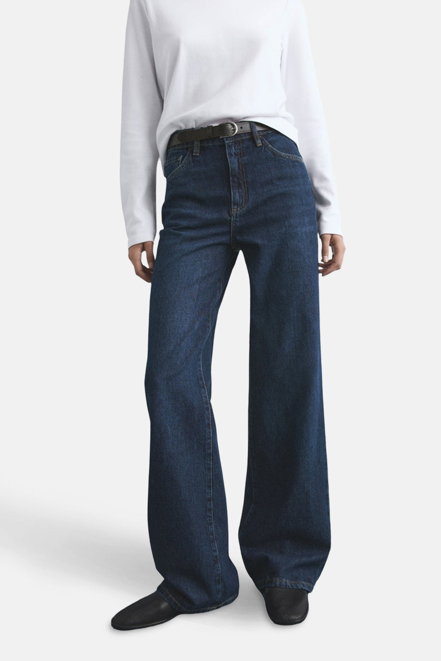 DANILA - donkerblauwe denim