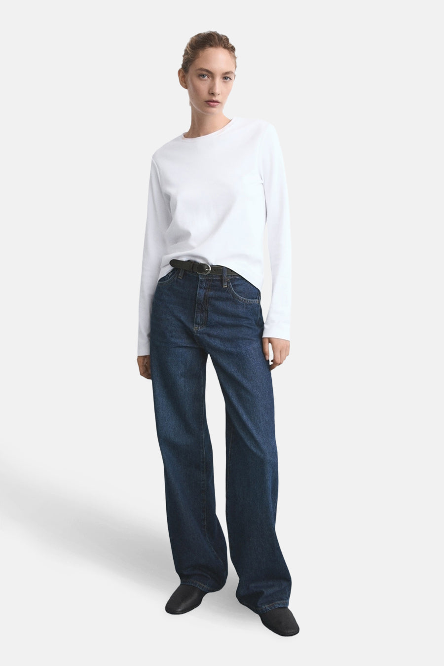 DANILA - donkerblauwe denim