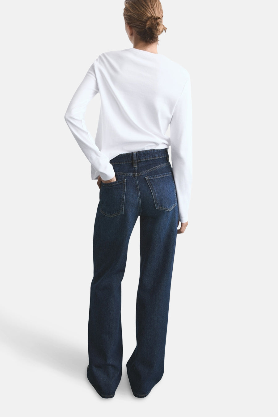 DANILA - donkerblauwe denim