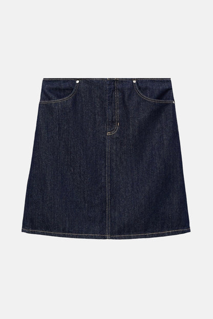 Rok 3/4 blauw - MANGO