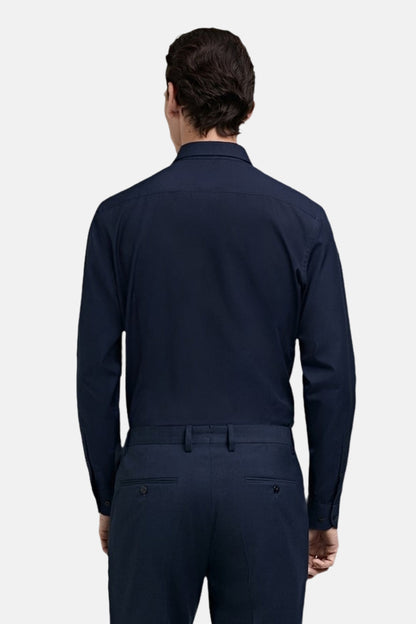 Lange Ärmeln Hemd in Blau - MANGO