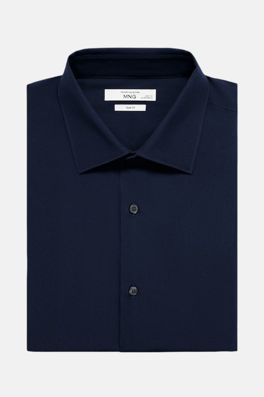 Lange Ärmeln Hemd in Blau - MANGO
