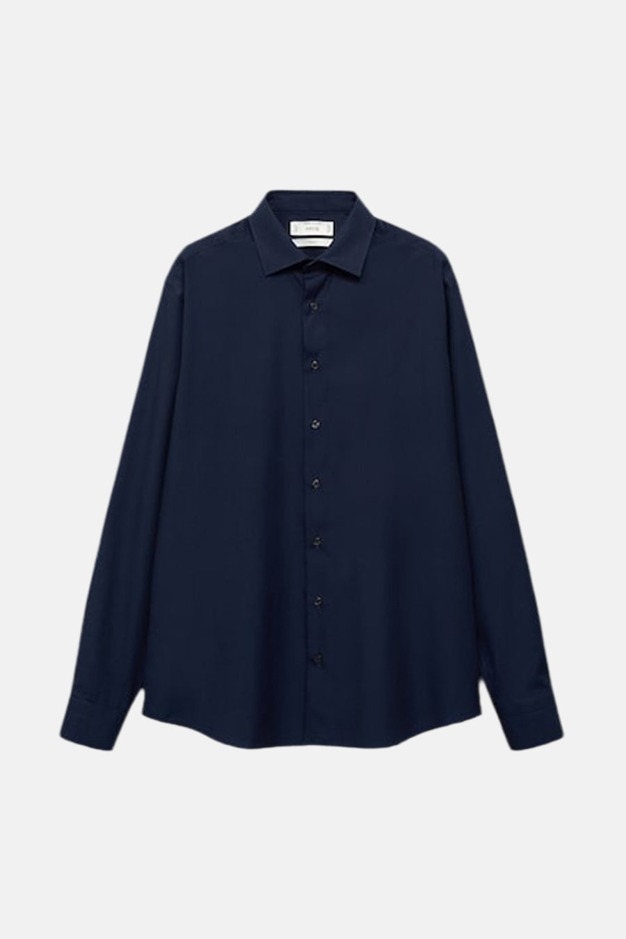 Lange Ärmeln Hemd in Blau - MANGO