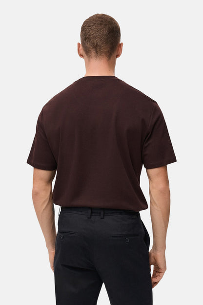 T-shirt (korte mouwen) bordeaux - MANGO