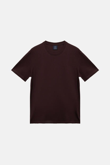 T-shirt (korte mouwen) bordeaux - MANGO